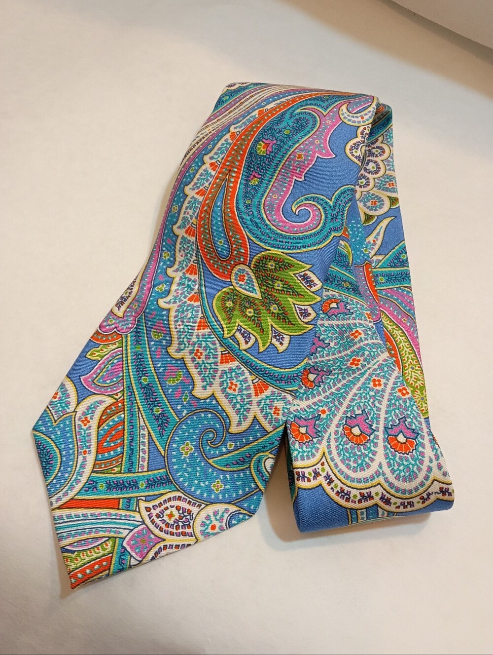 Polo by Ralph Lauren Made in Italy Luxury Colorful Tie
